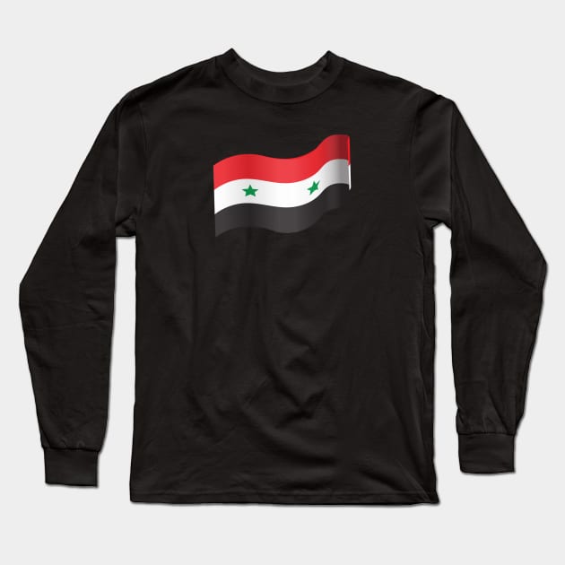 Syria Long Sleeve T-Shirt by traditionation